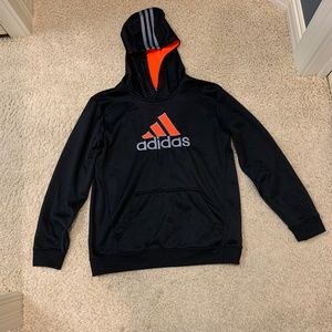 Adidas Sweatshirt Hoodie Boys Large 14/16